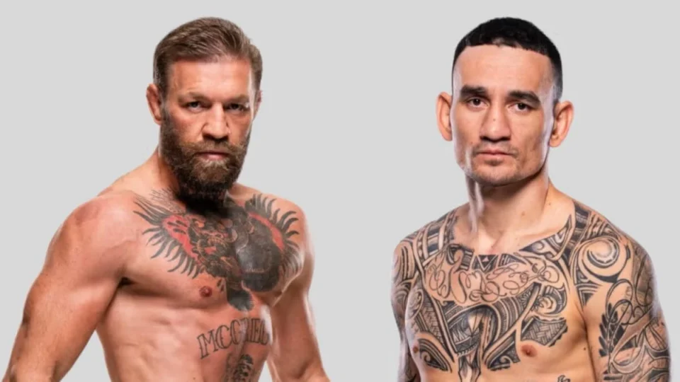 Lesão de McGregor em 69s frustra revanche com Holloway no UFC 329
