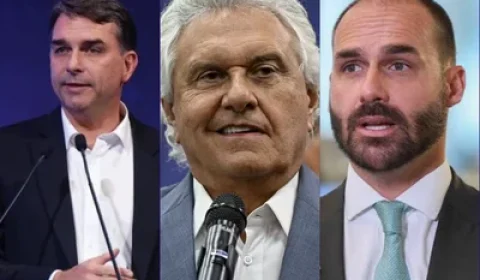 “O Pateta da Disney é inofensivo; o do Brasil tropeça nos EUA”, diz Caiado ao comentar atuação de Flávio Bolsonaro no exterior