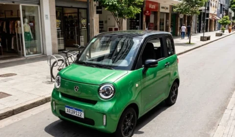 Minicarro elétrico Aima A05 mira brecha nas grandes cidades