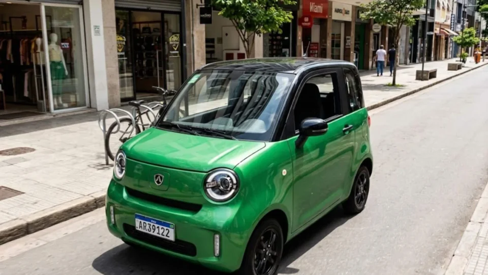 Minicarro elétrico Aima A05 mira brecha nas grandes cidades