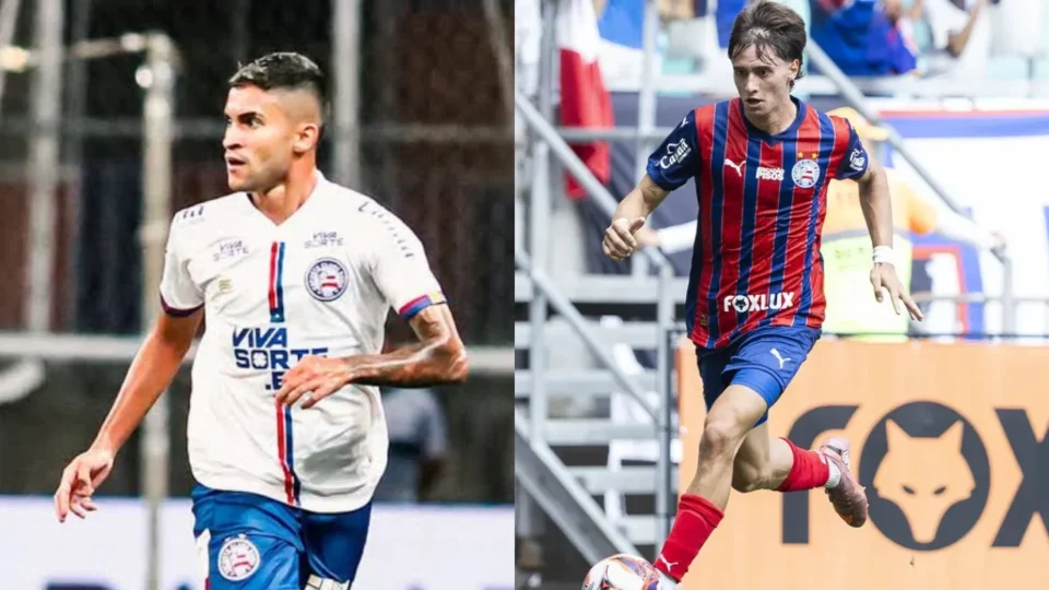 Bahia x Chapecoense: Tricolor faz 2 a 0 no primeiro tempo com gols de Rodrigo Nestor e Román Gómez