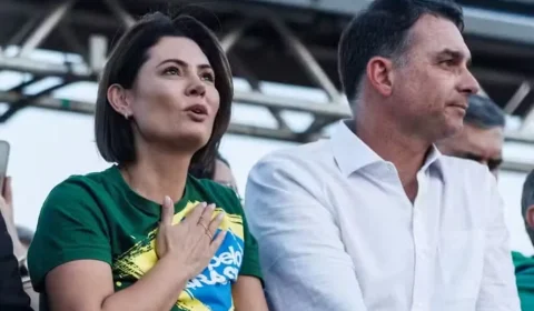 Aliados de Flávio Bolsonaro apostam em alta após convenção e reaproximação com Michelle