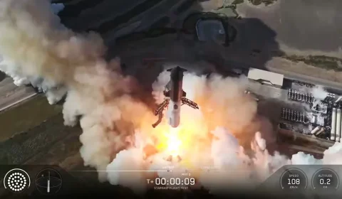 Starship completa 13º voo de teste e dá passo importante para os planos mais ambiciosos da SpaceX