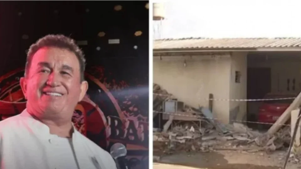 Caminhão de Amado Batista invade casas e barbearia em Goiânia