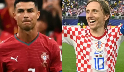 Portugal e Croácia empatam sem gols em duelo tático e deixam decisão para o segundo tempo
