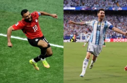 Messi x Salah: Argentina e Egito duelam por vaga nas quartas