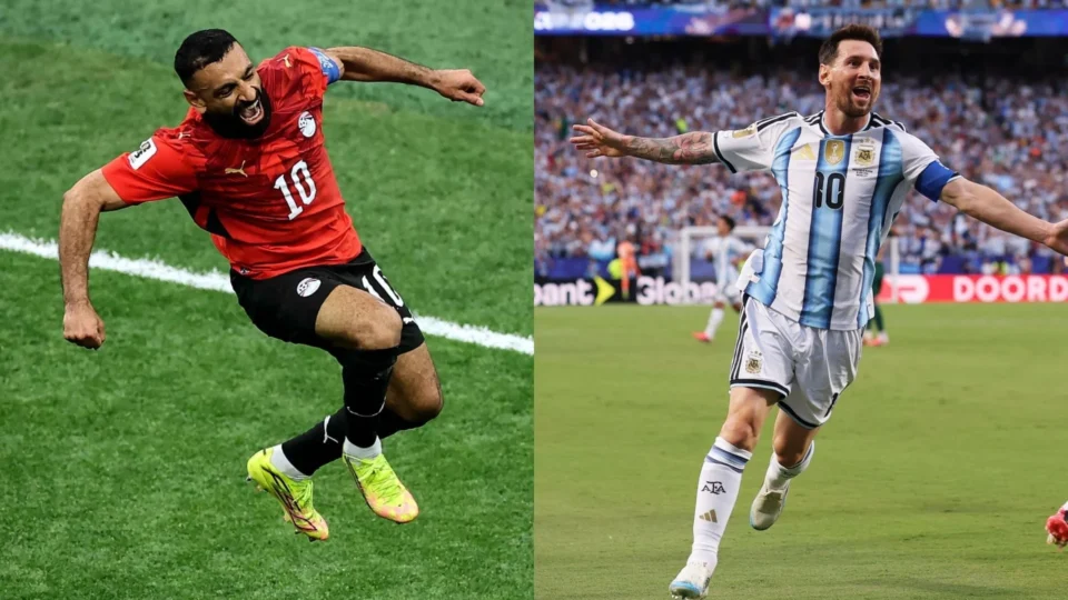 Messi x Salah: Argentina e Egito duelam por vaga nas quartas
