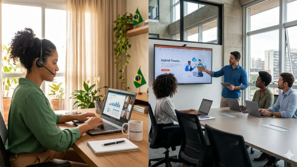 Home office integral perde espaço e modelo híbrido vira realidade para a maioria das empresas