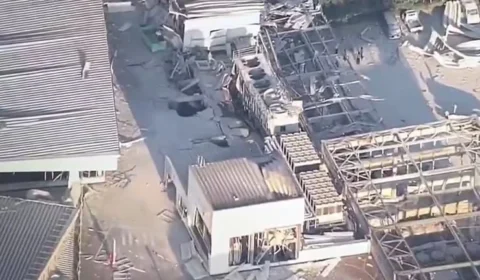Shopping desaba após terremoto de 7,1 no Japão; vítimas ficam sob escombros e tremor é sentido até na Coreia do Sul