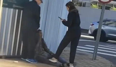 “Você roubou minha loja”: vídeo mostra momento em que comerciante reconhece homem que teria assaltado sua loja