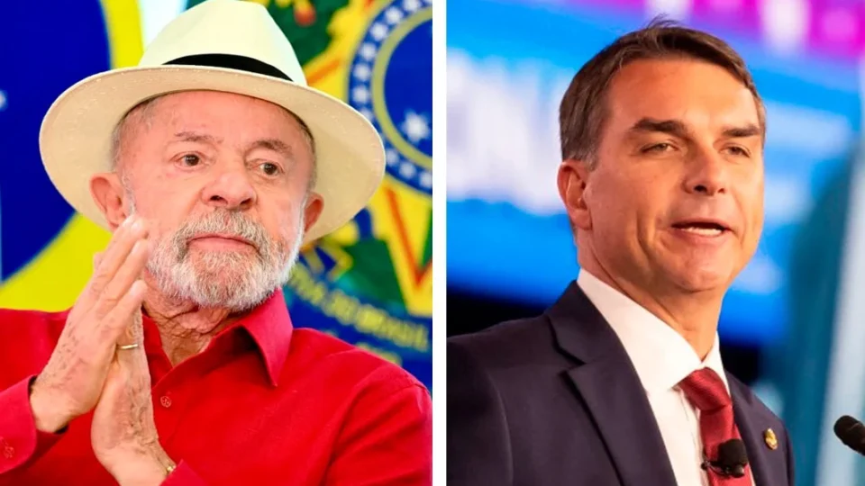Pesquisa BTG/Nexus: Lula lidera com 42% no 1º turno e Flávio Bolsonaro soma 33%