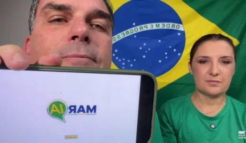 Flávio Bolsonaro lança Maria I.A. e apresenta plano com novas propostas para mulheres em live do Brasil por Elas