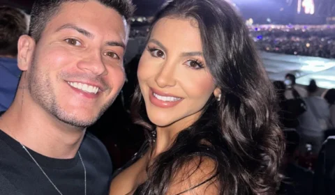 Arthur Aguiar oficializa casamento com Jheny Santucci e celebra nova fase da família