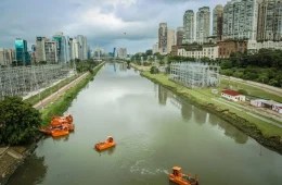 Projeto de despoluição do Rio Pinheiros ganha reforço e amplia em até 20% a capacidade de limpeza