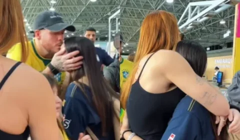 Ferrugem e Thaís se despedem de filha de 15 anos; confira os bastidores emocionantes da partida