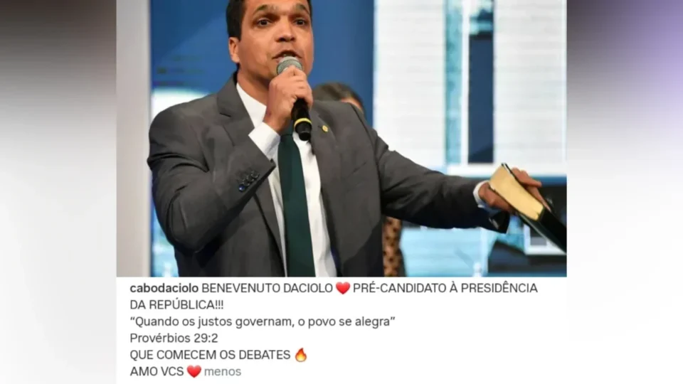Cabo Daciolo desmente o próprio partido e reafirma pré-candidatura à Presidência