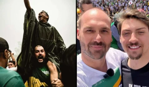 Eduardo e Jair Renan reagem a ataque de Zé Trovão a Bolsonaro