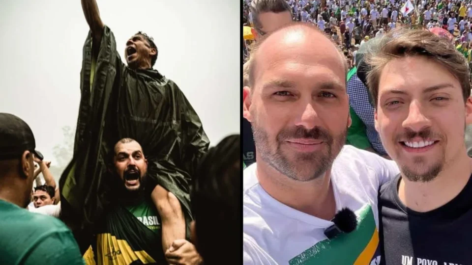 Eduardo e Jair Renan reagem a ataque de Zé Trovão a Bolsonaro