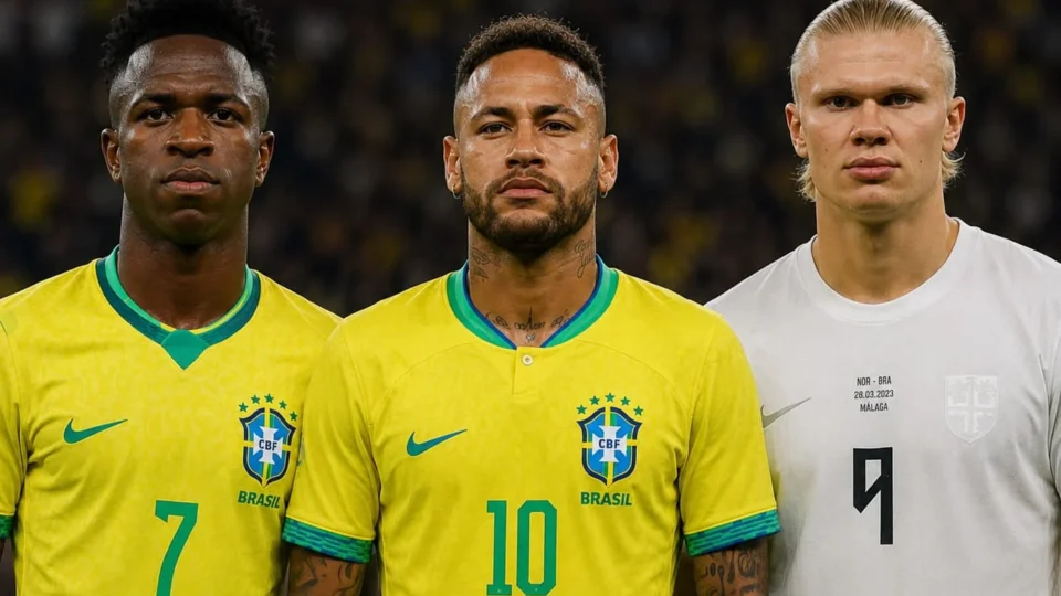 Brasil encara a Noruega em duelo decisivo; conheça curiosidades dos craques que prometem roubar a cena