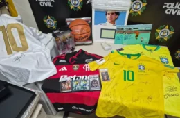 Polícia recupera coleção esportiva rara avaliada em R$ 450 mil no Rio de Janeiro