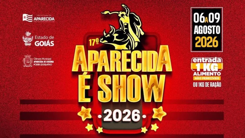 Aparecida é Show 2026 libera ingressos gratuitos nesta sexta-feira; entrada agora exige cadastro na Ticketou e doação solidária