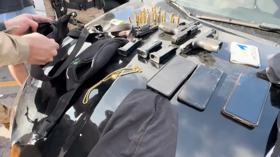 Tiros, perseguição e sete presos: operação na Paraíba termina com confronto e apreensão de armas