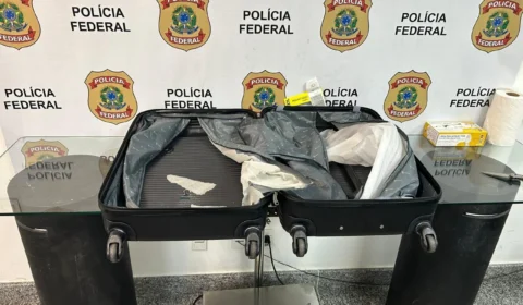 Mala com cocaína é descoberta pela PF antes de voo para a Tailândia