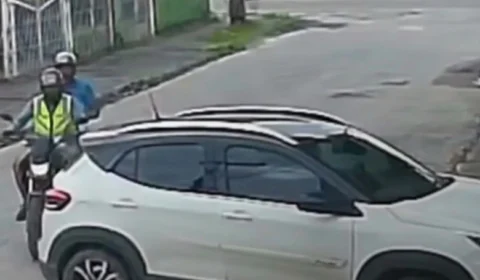 Mulher reage a tentativa de assalto e atropela criminosos durante fuga no Recife