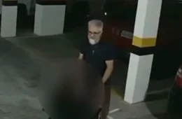 Vídeo mostra homem agredindo filho com deficiência dentro de condomínio no Bessa