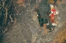 O que as imagens da NASA revelam sobre os estádios do Mundial vai muito além do futebol