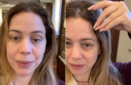 Leandra Leal mostra recuperação dos cachos após tintura em 2026
