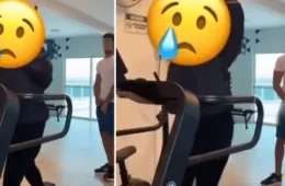 Mulher grava treino e descobre ato obsceno de homem dentro de academia