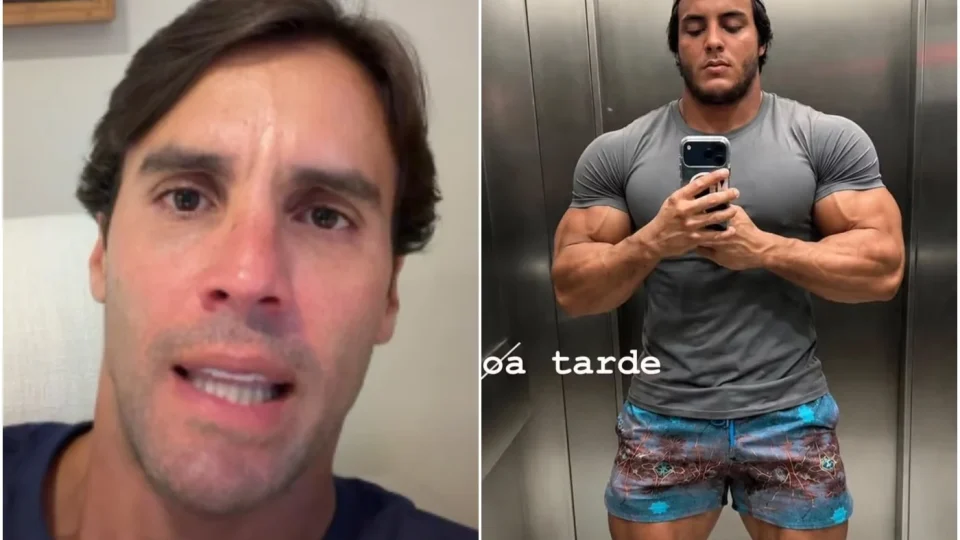 Daniel Cady nega uso de anabolizantes pelo filho Marcelo após fake viral