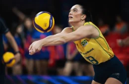 Lesão no joelho tira Júlia Kudiess das finais da Liga das Nações