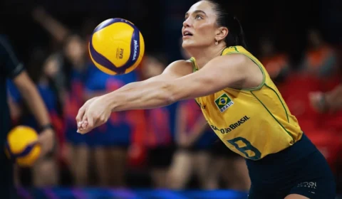 Lesão no joelho tira Júlia Kudiess das finais da Liga das Nações