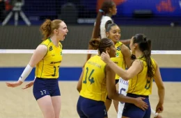 Brasil vence Itália e garante vaga inédita na final da VNL feminina 2026