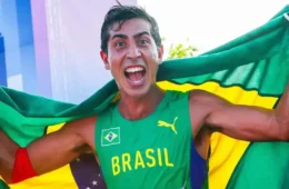 Caio Bonfim conquista ouro nos 35 km da marcha atlética e amplia coleção de títulos no Troféu Brasil