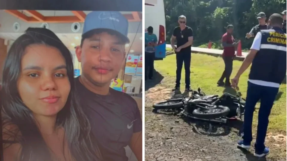 Casal sai de moto para café da manhã e morre em grave acidente na BR-174