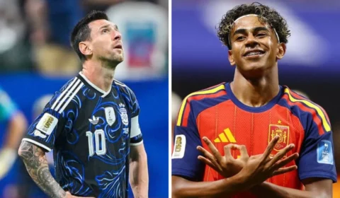 Argentina x Espanha: pressão espanhola, Messi discreto e decisão segue no zero a zero