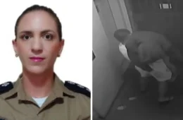 Vídeo mostra capitã da PM desacordada antes de chegar morta ao hospital