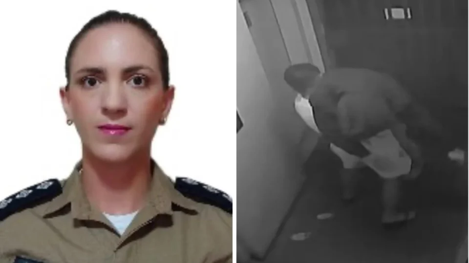 Vídeo mostra capitã da PM desacordada antes de chegar morta ao hospital