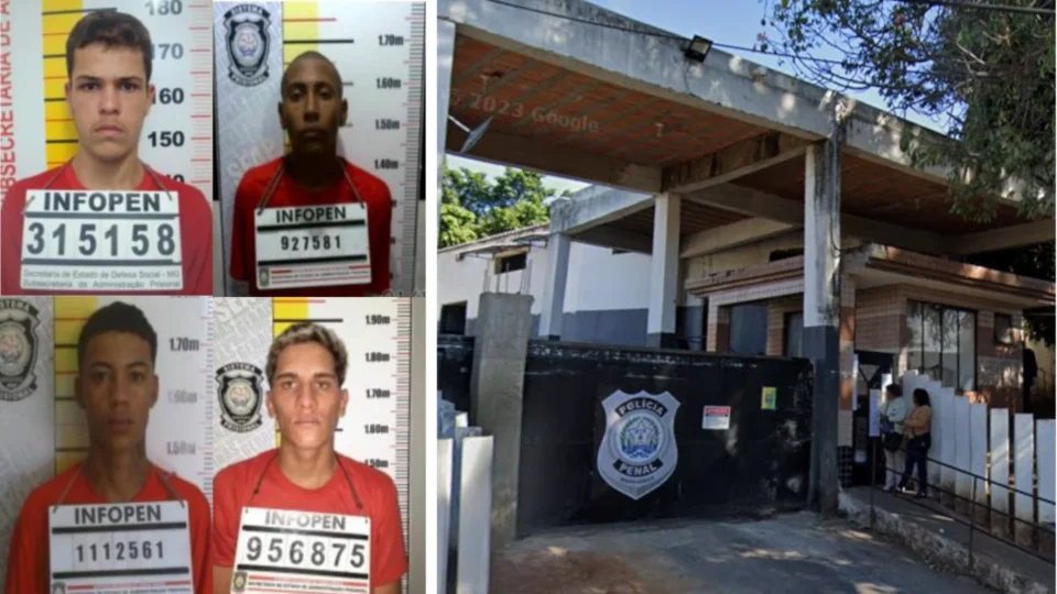 Polícia procura quatro presos que escaparam de presídio em BH; veja quem são os foragidos