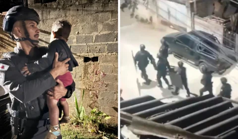 Cerco, negociação e tiros: novas imagens revelam ação do Bope em MG