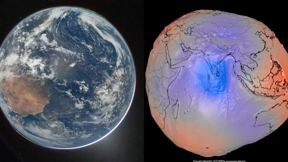 NASA revela o “formato invisível” da Terra em mapa 3D que muda a forma como vemos o planeta; veja as imagens