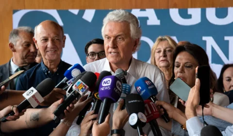 “Comigo o bandido não se cria”: Caiado associa PT ao crime e descarta membros petistas em eventual governo