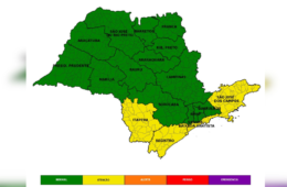 Defesa Civil alerta para chuva, ventos fortes e queda de temperatura em São Paulo neste fim de semana