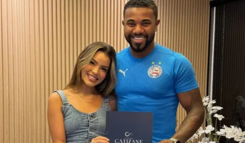 Davi Brito se casa com influenciadora um mês após assumir namoro