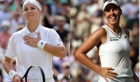 Linda Nosková enfrenta Muchová na semi de Wimbledon