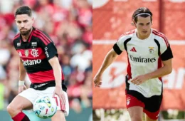 Flamengo e Benfica hoje duelam em amistoso em Portugal