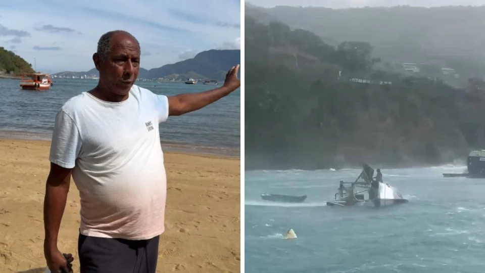 Naufrágio Noronha: vendaval mata pescador e destrói barco